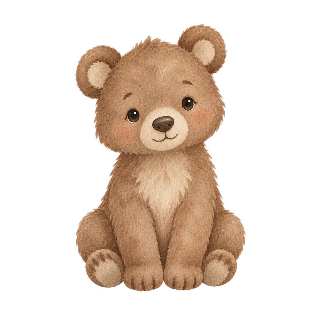 Woodland Baby Shower Clipart preview 5