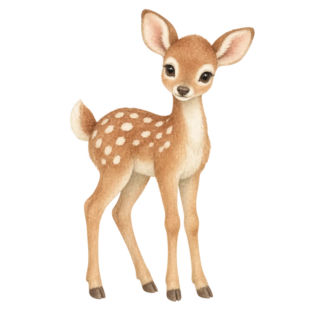 Woodland Baby Shower Clipart preview 4